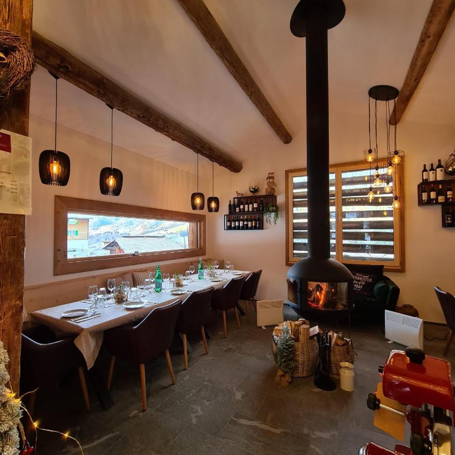 Chesa Prema Bed & Breakfast - Restaurant Disentis Extérieur photo