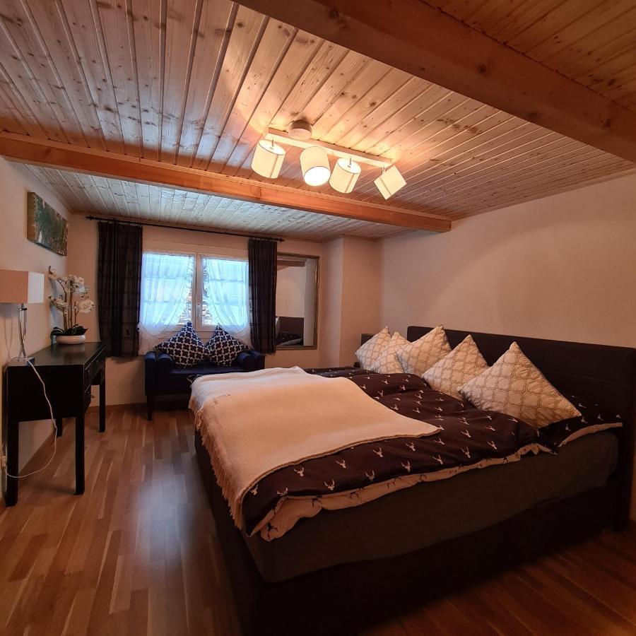 Chesa Prema Bed & Breakfast - Restaurant Disentis Extérieur photo